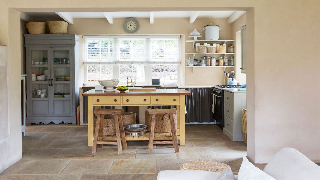 A rustic themed kitchen is a home renovation idea that adds value