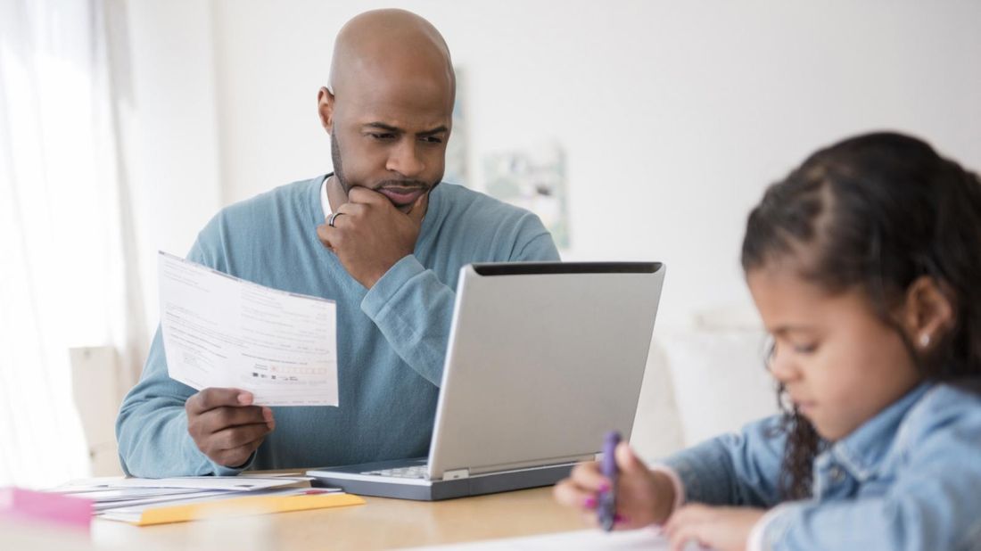 Father freezing kid’s credit file while daughter colors