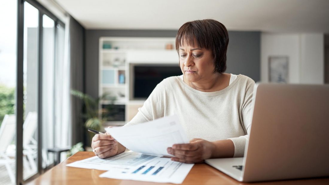 Woman getting her retirement back on track