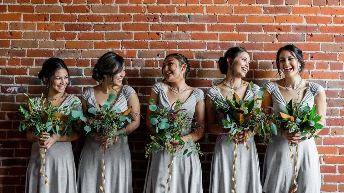 A bridal party.