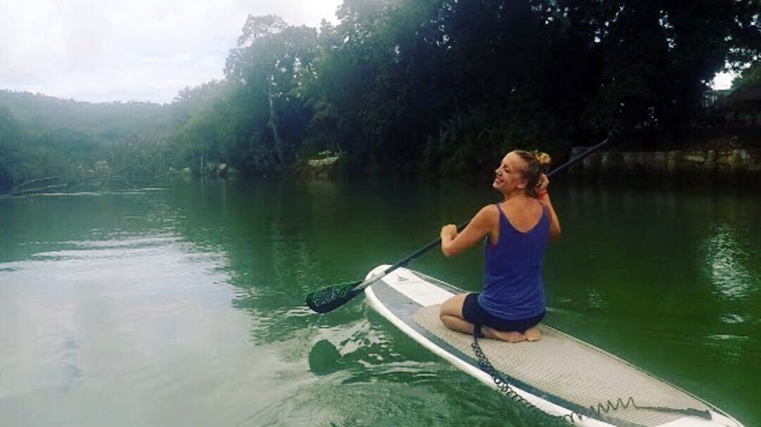 Lauren Kubik in Loboc, Philippines