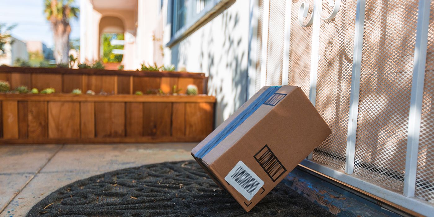 Box at front door that needs to be protected from thieves