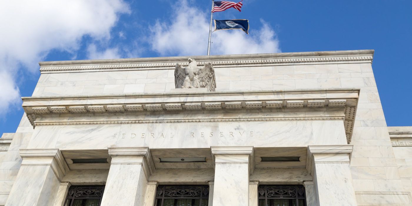 outside the federal reserve building where interest rates are set