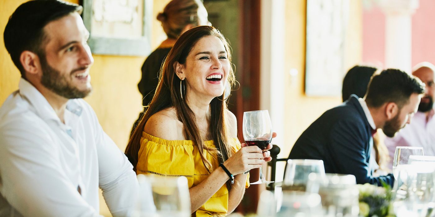woman attending wedding and managing costs