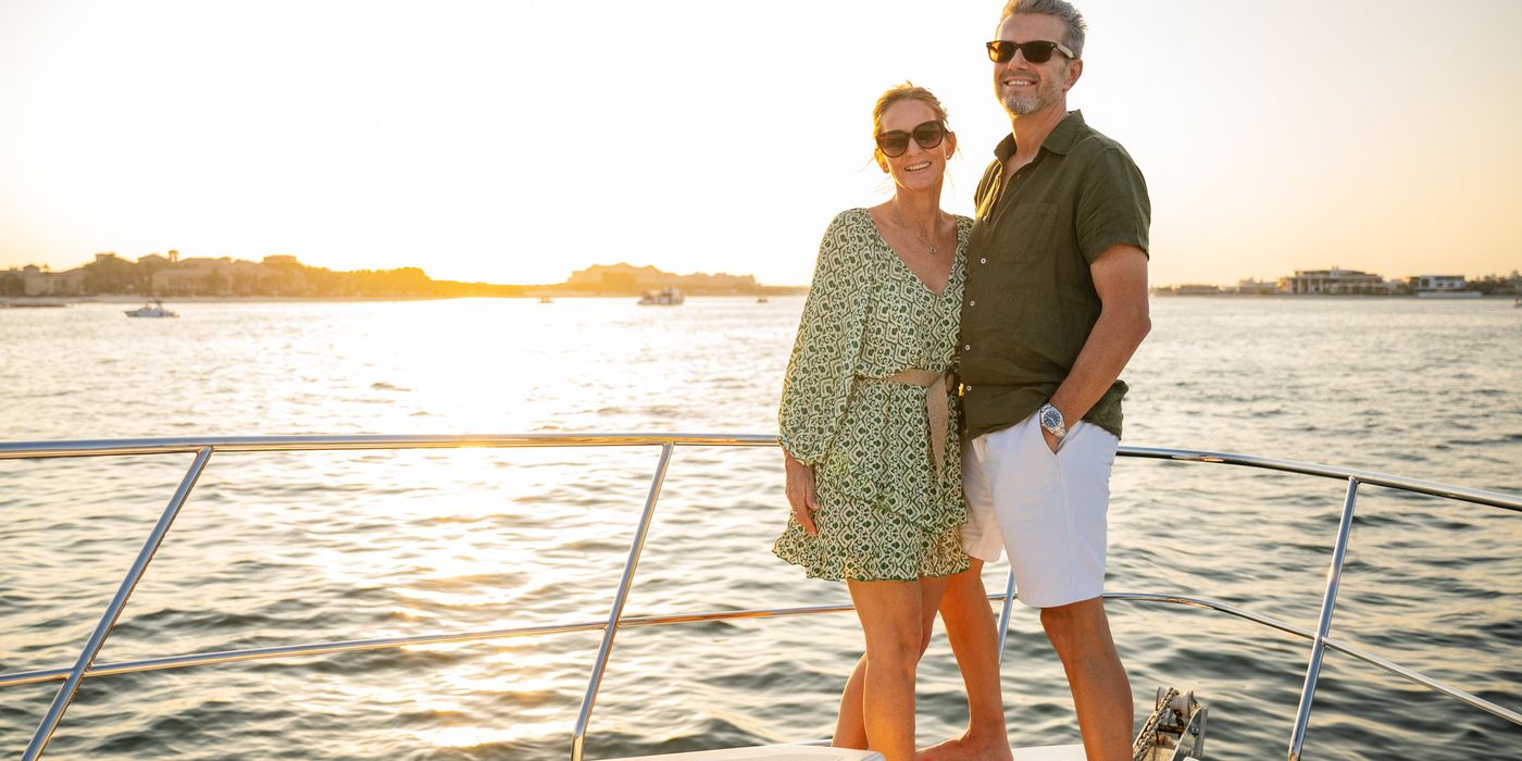 A couple enjoying the benefits of their financial plan, together.