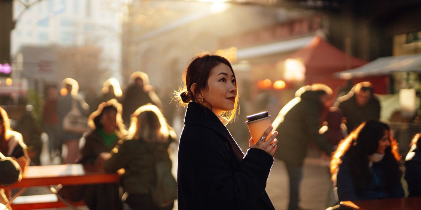 woman in a market