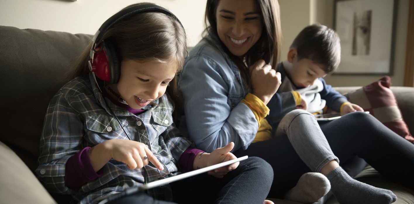 happy family with whole life insurance