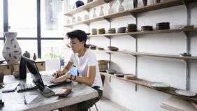 A young business establishing online presence for business