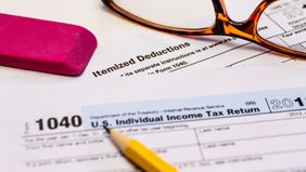 Tax form from the Trump Tax Plan