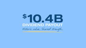 $10.4B dividend payout
