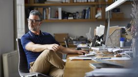 Man thinking about lessons learned from COVID.