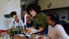 Father and son bonding 