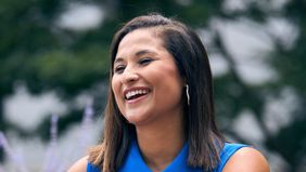 Woman advisor smiling