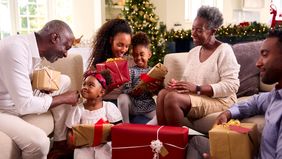 family-opening-meaningful-holiday-gifts