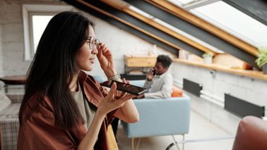 person using chatgpt