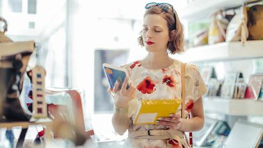 woman shopping