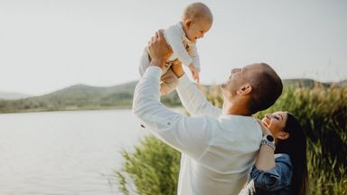 New parents living with financial confidence thanks to their comprehensive financial plan with Northwestern Mutual.