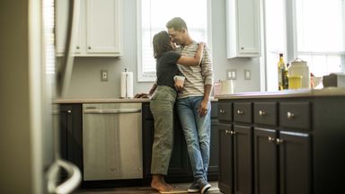 husband and wife overcoming financial infidelity