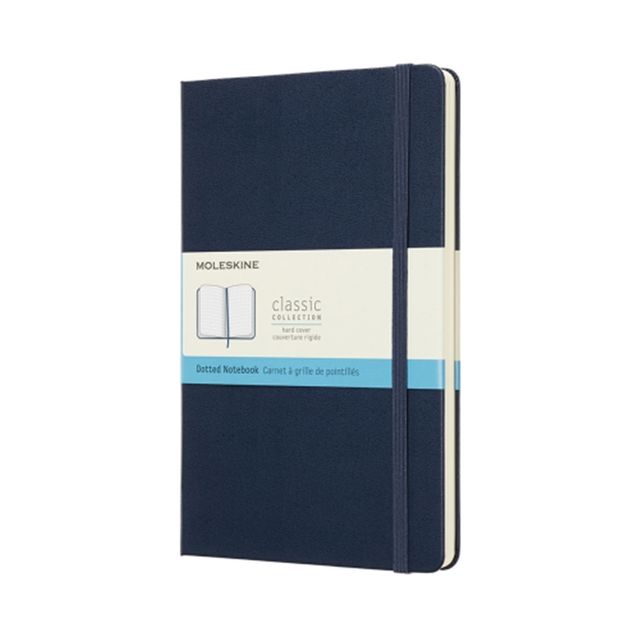 Moleskine in sapphire blue