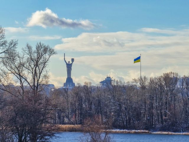 kyiv ukraine in winter