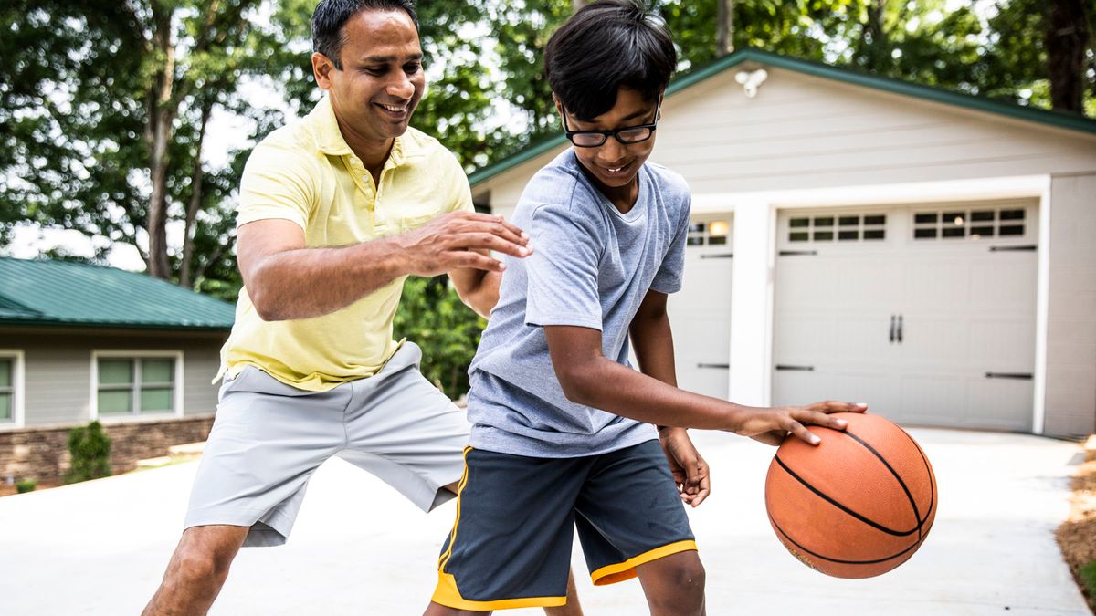 father and son thinking about setting up a custodial roth ira