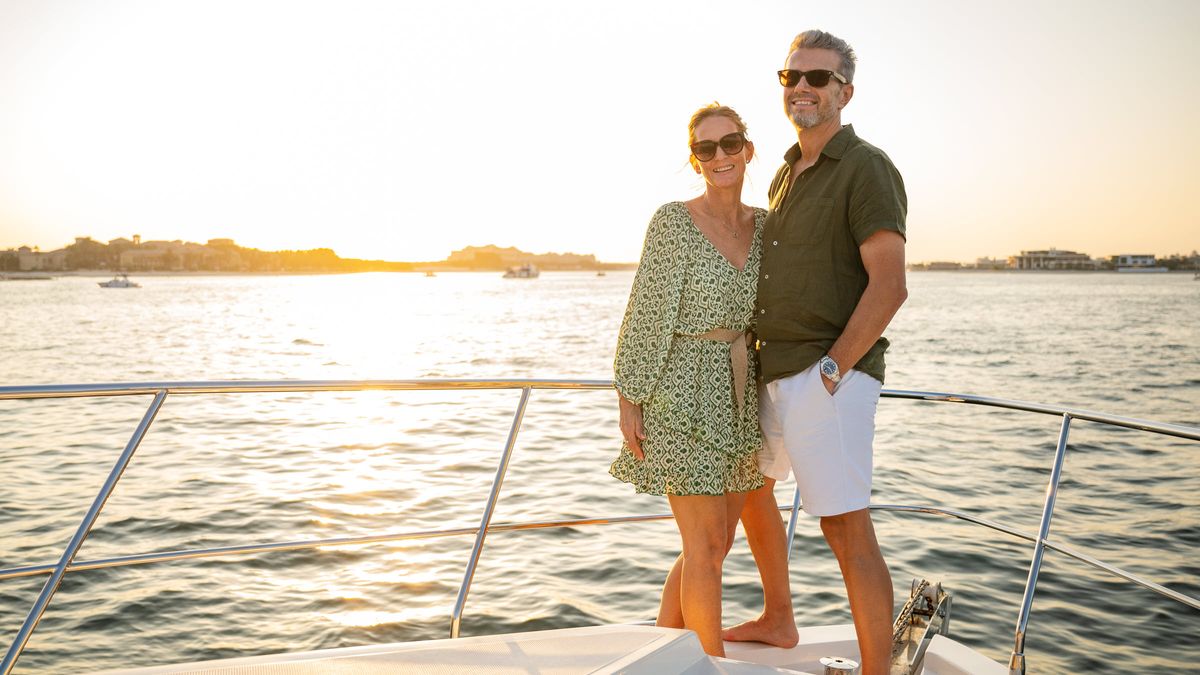 A couple enjoying the benefits of their financial plan, together.