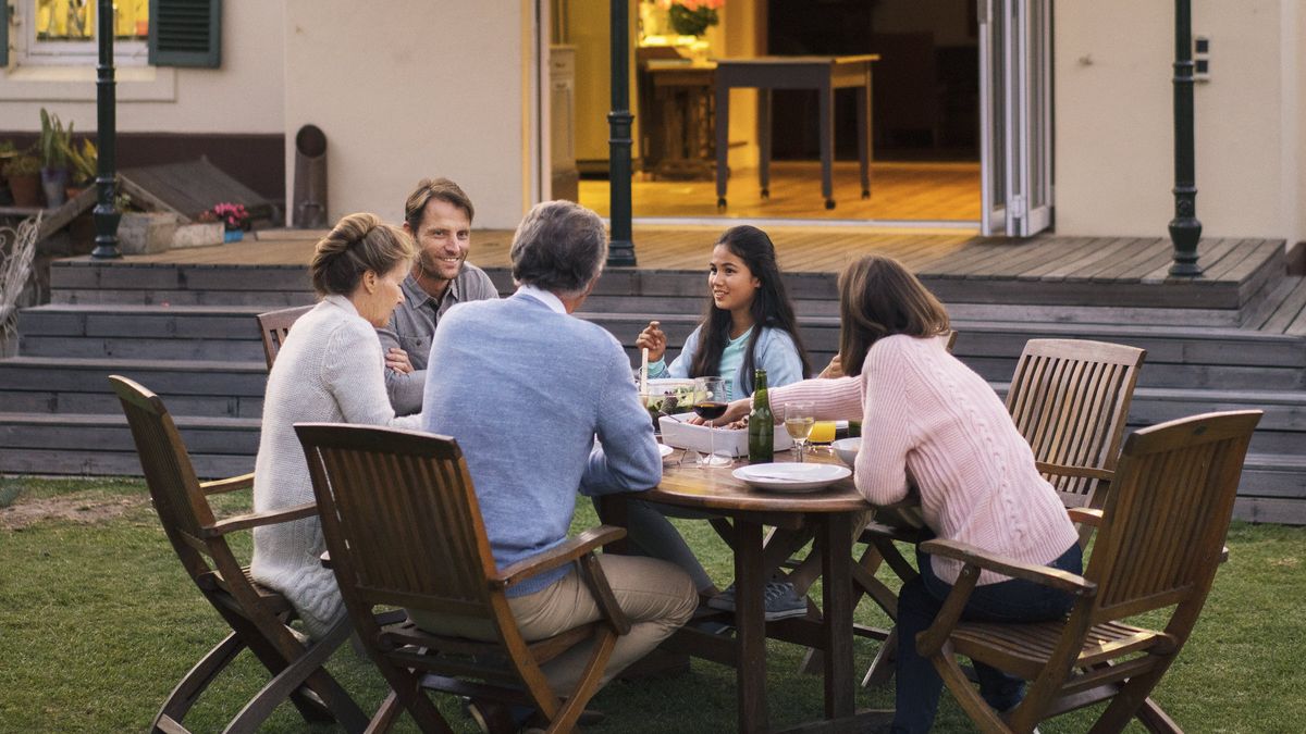 family discussing unequal inheritance