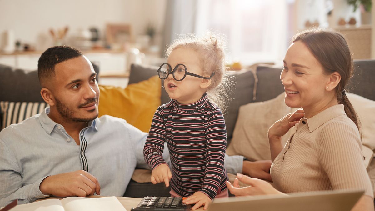 young-family-working-on-tax-refund