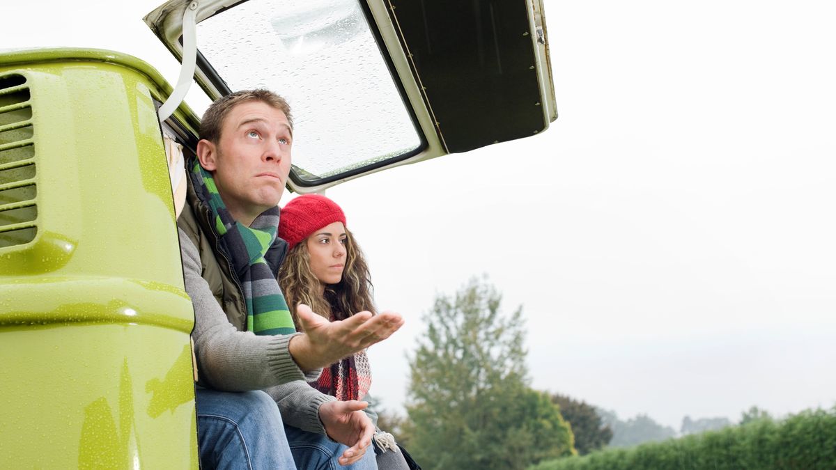 Couple thinking about what they read in the latest weekly market commentary from Northwestern Mutual.