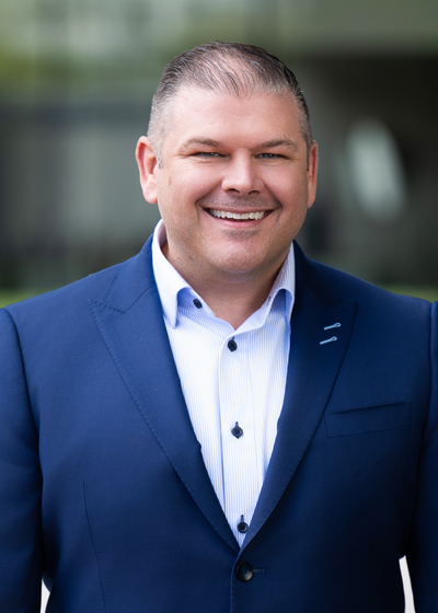 Photo of Growth and Development Director Matthew Greiner