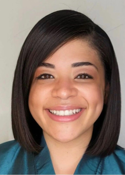 Professional headshot of financial representative, Elizabeth A Santamaria.