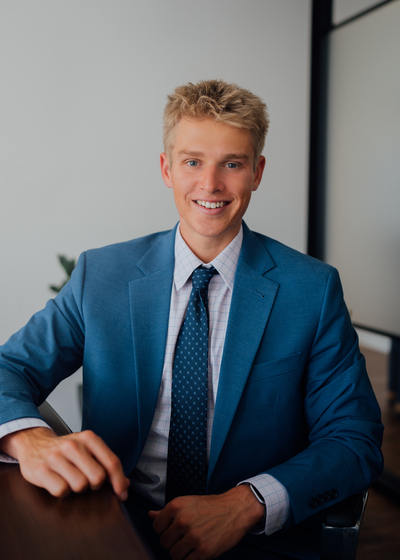 Professional headshot of financial representative, Jake Christopher Dunion.