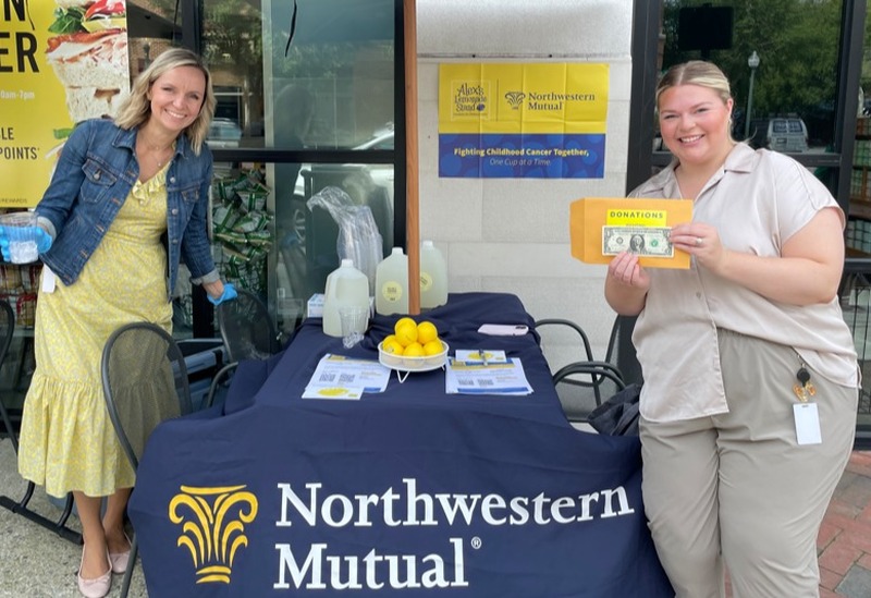 The Virginia Beach Office hosting a lemonade stand to raise money for Alexs Lemonade 
