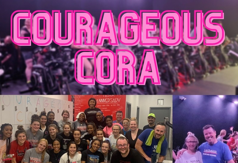 Courageous Cora CycleBar Gives event with Northwestern Mutual - Troy