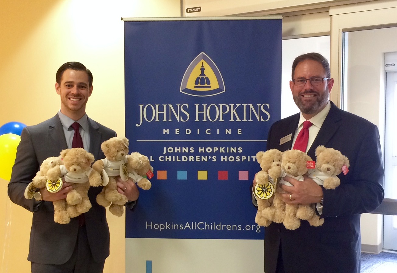 NM Advisors Donating Bears to JHACH