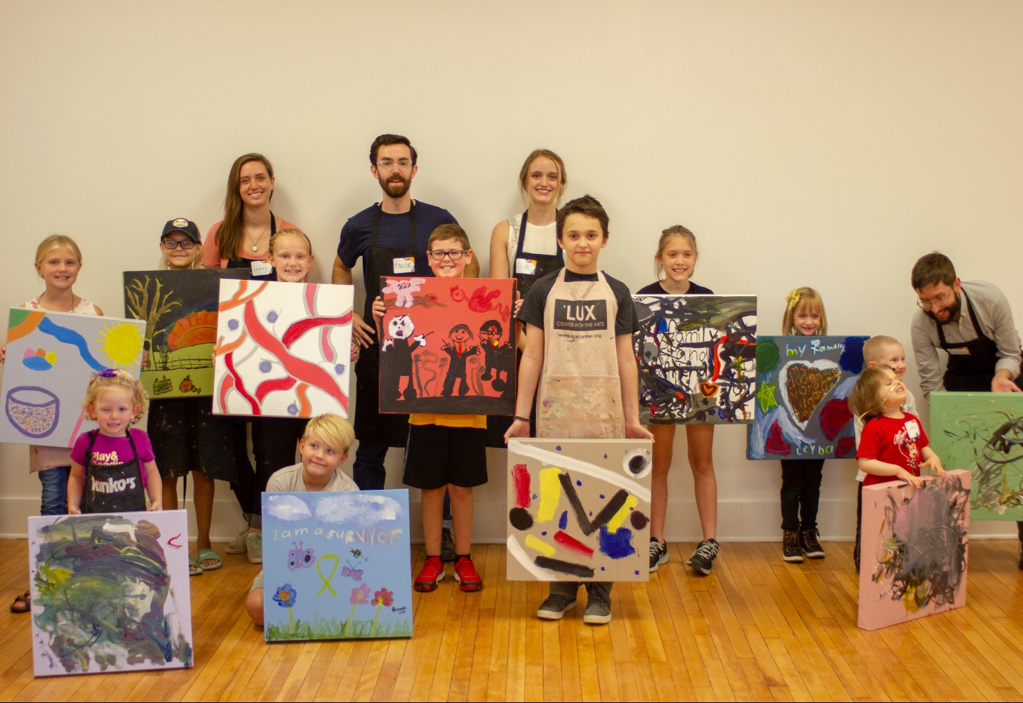 Children's art class