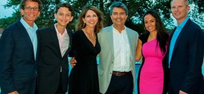 Lyle and Oliver Stern, U.S. District Judge Beth Bloom, Chairman Dr. Fred Telischi, Darling and John Lie-Nielsen