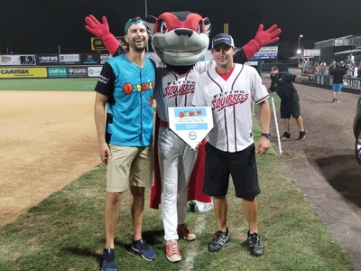 Tyler participating at a Fatherhood Foundation event