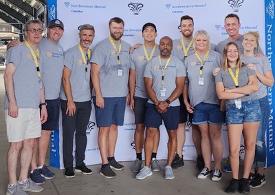 Pictured here are Community Outreach Committee members and volunteers from NC4K's Back-to-School Bash