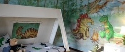 3 year old dino bedroom