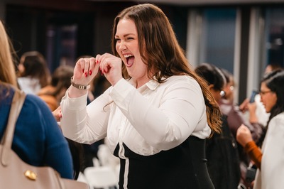 Emma at a Dot Event