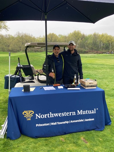 Picture of golf sponsorship table