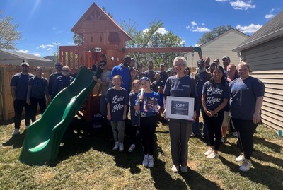 Northwestern Mutual Virginia Beach Advisors help build playset