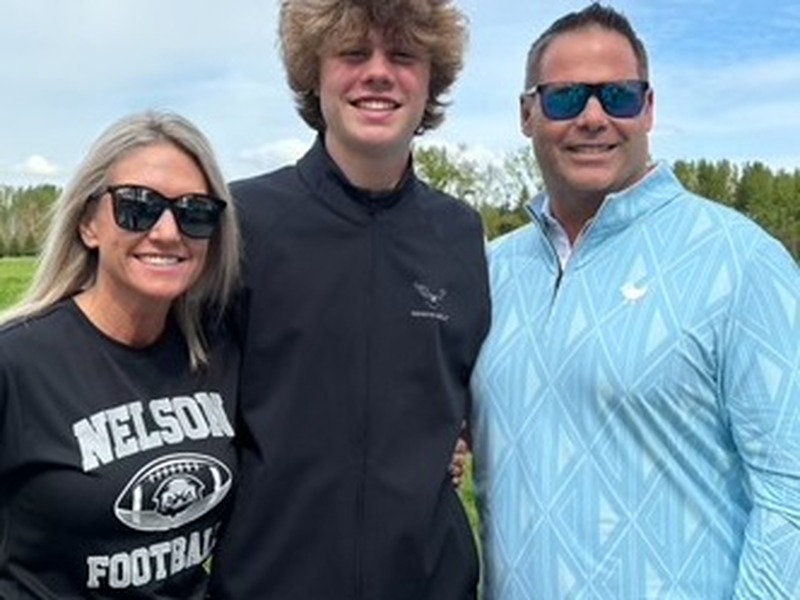 Dan and his family