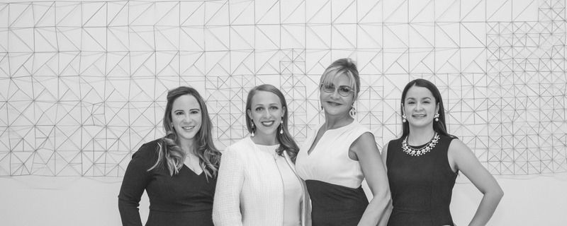 Allegra McCollum and her team