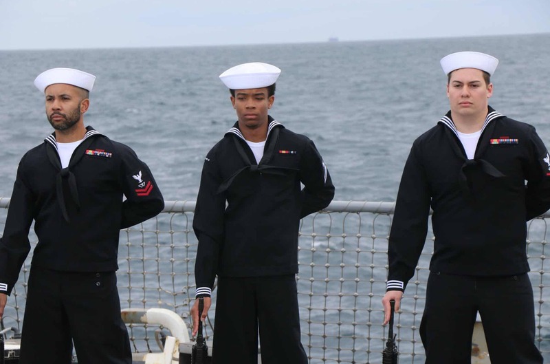 While out on my last deployment we were tasked with a burial at sea