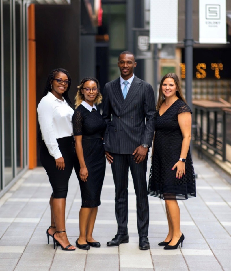 Derrick Murray CFP, with his team in Midtown, Atlanta Northwestern Mutual