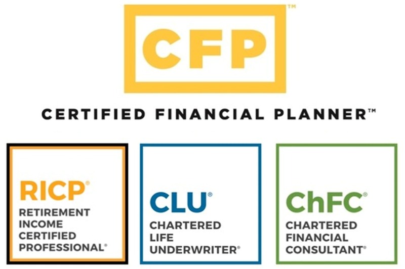 CFP, RICP, CLU, ChFC