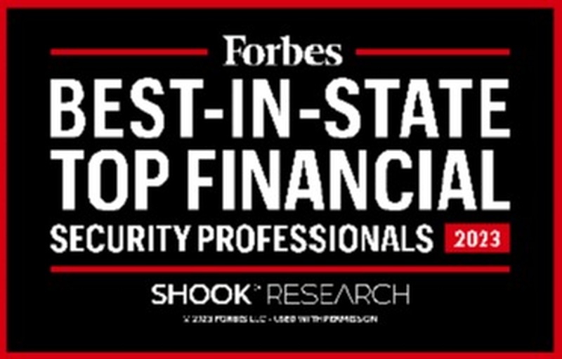 Forbes Best in State Top Financial Security Professionals logo 2023