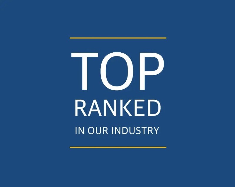 Top Ranked In Our Industry